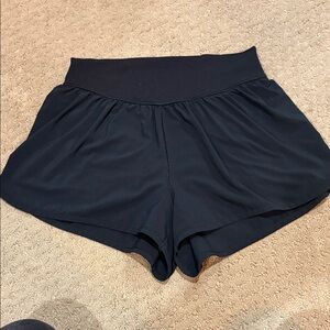 Elegant Black Athletic Shorts for Women